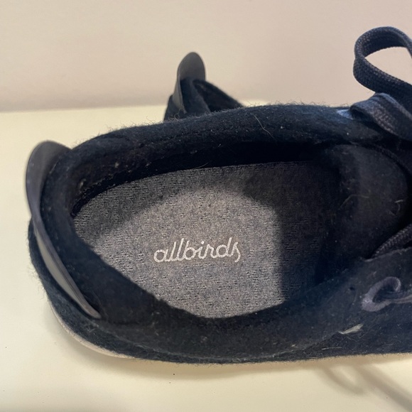 Allbirds Women’s Wool Pipers (true black/white sole | sz 9) - Picture 6 of 8
